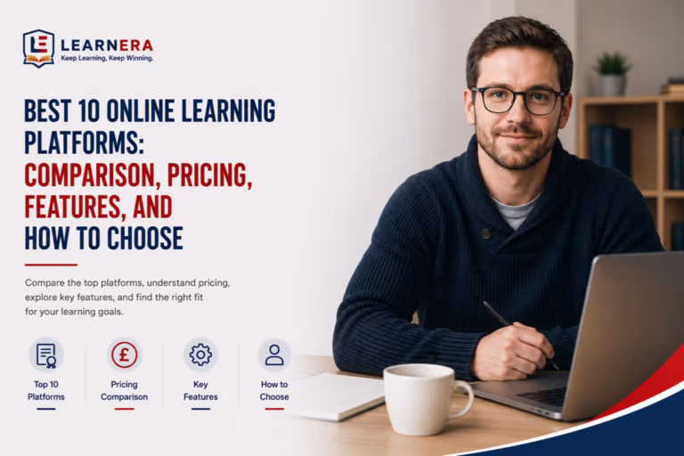 Best 10 Online Learning Platforms Comparison, Pricing, Features, and How to Choose Blog Feature Image