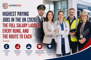 Highest Paying Jobs in the UK (2026) The Full Salary Ladder, Every Rung, and the Route to Each