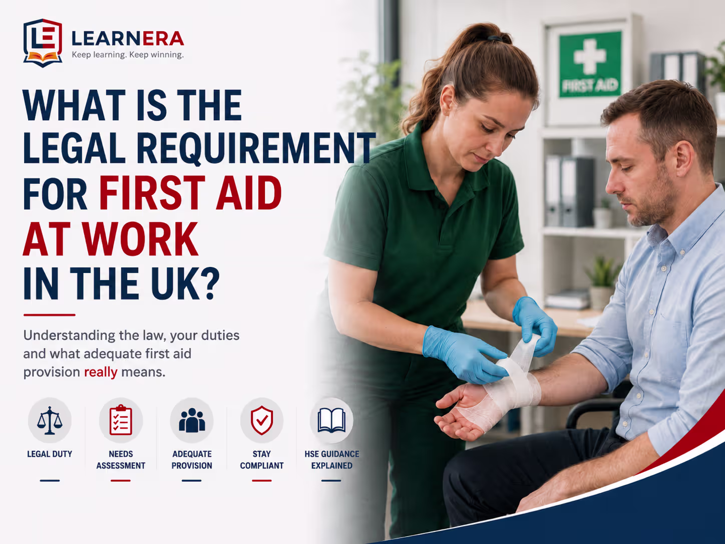 What is the Legal Requirement for First Aid at Work in the UK Blog Feature Image