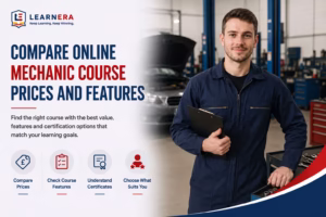 Compare online mechanic course prices and features Blog Feature Image Updated