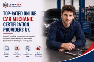 Top-rated online car mechanic certification providers UK Blog Feature Image Updated