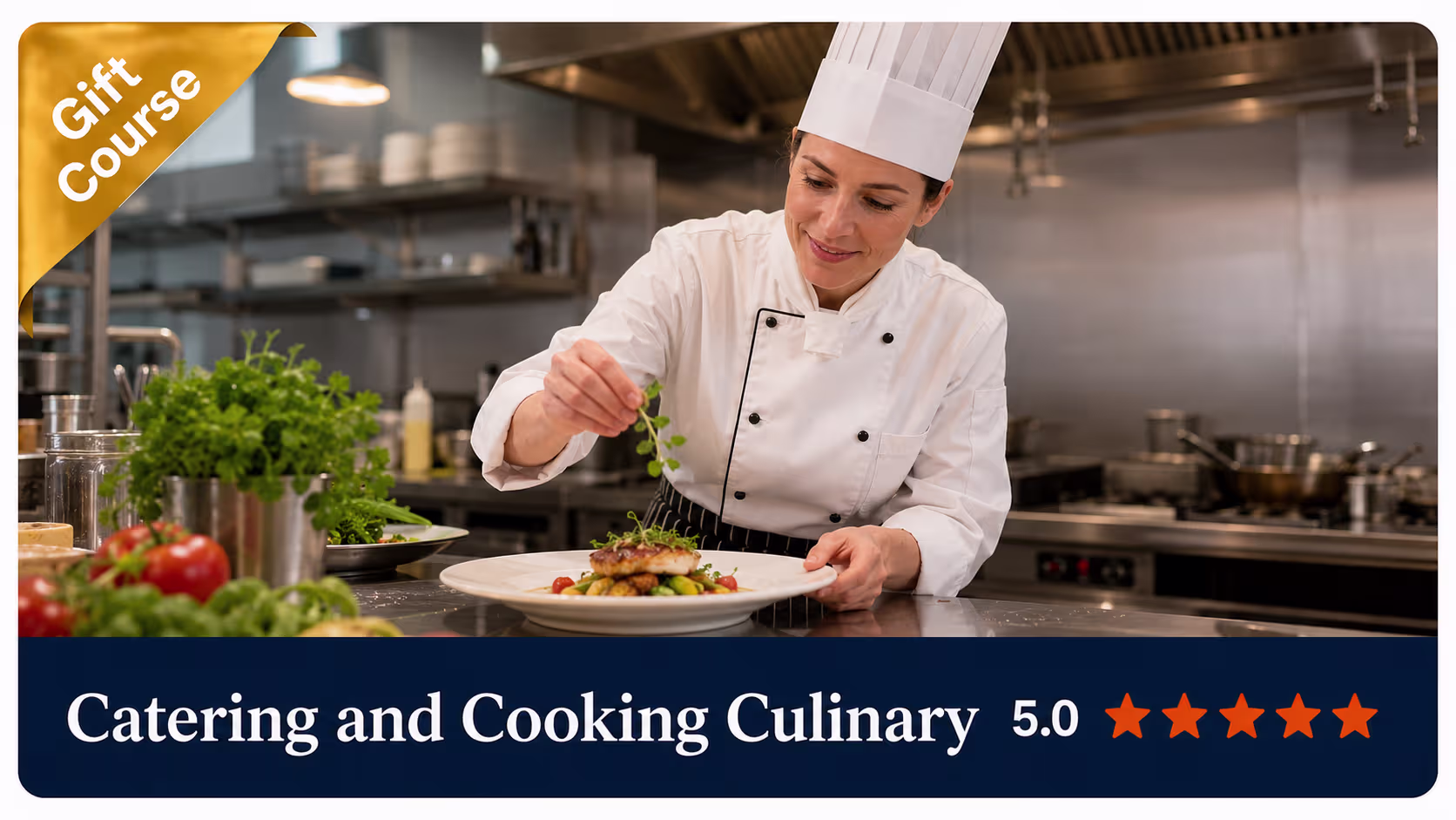 Catering and Cooking Culinary Gift Course