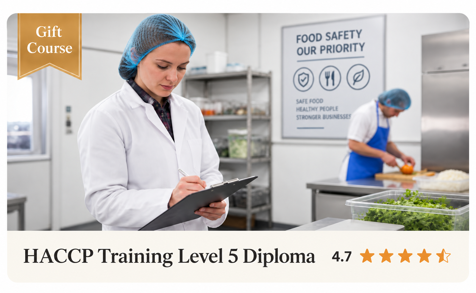 HACCP Training Level 5 Diploma gift course