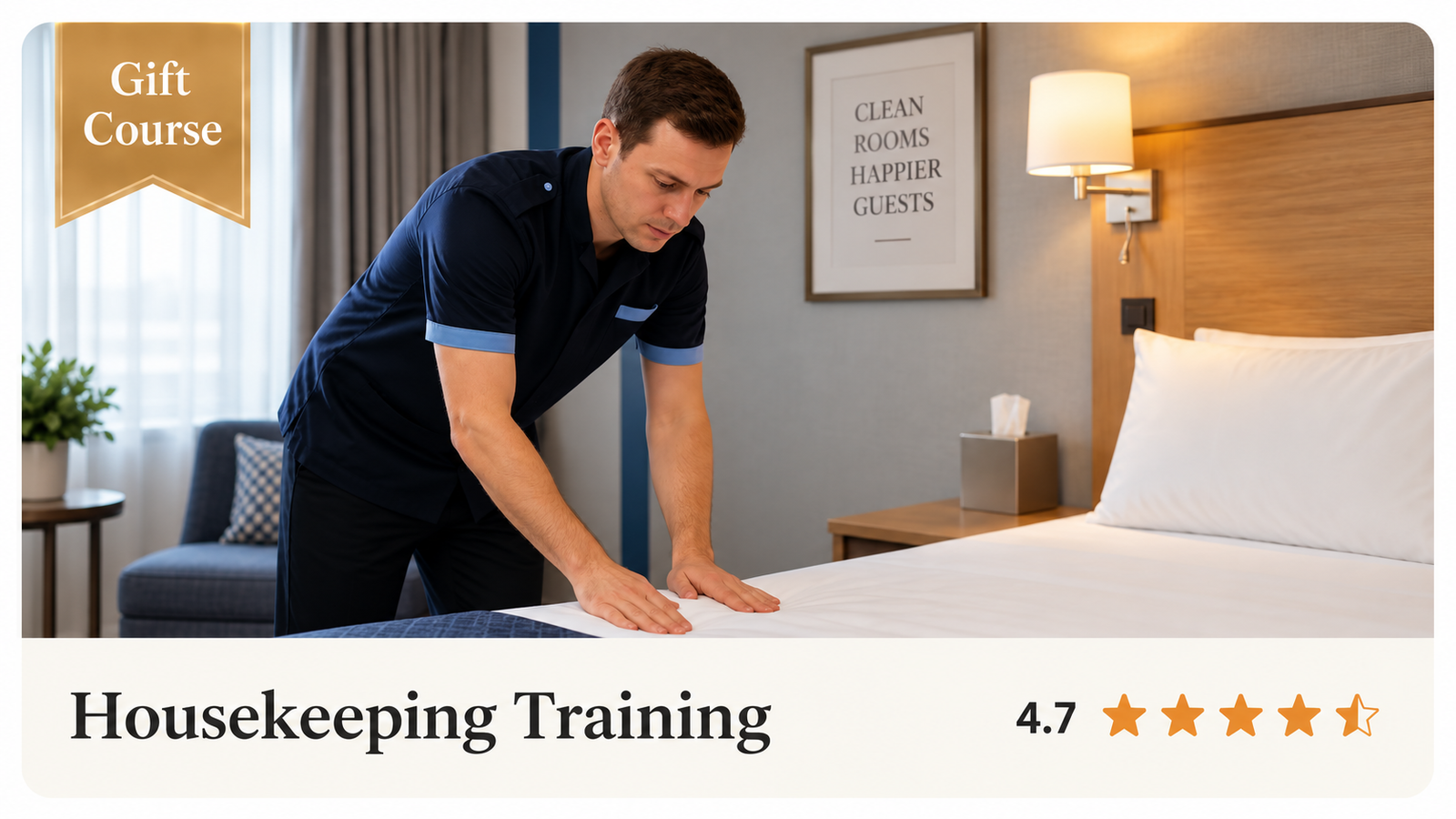 Housekeeping Training gift course