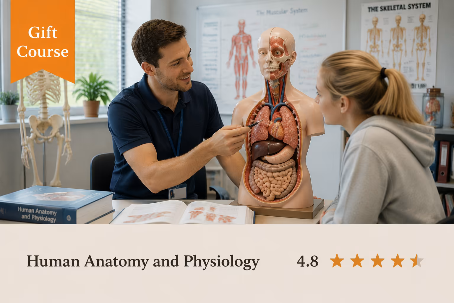 Human Anatomy and Physiology gift course